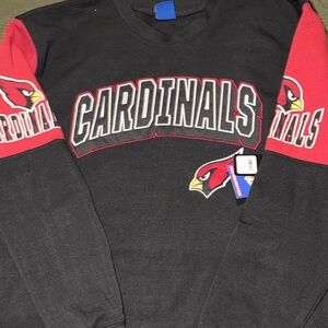 Cardinals Black and Red Sweatshirt